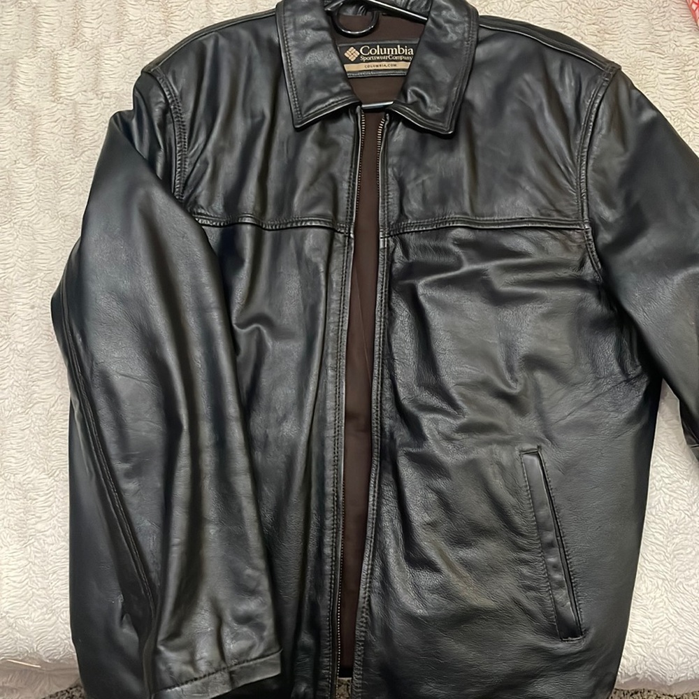 Original Columbia leather coat